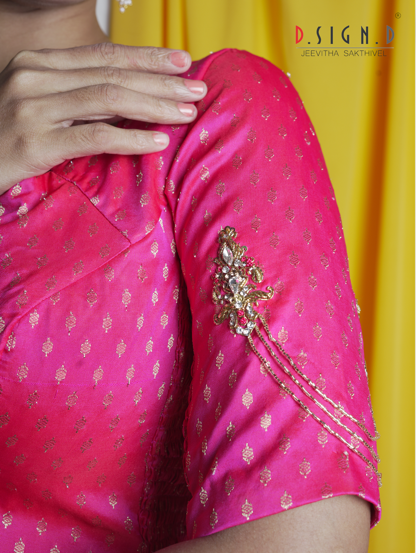 Nila Size flex Blouse - pink