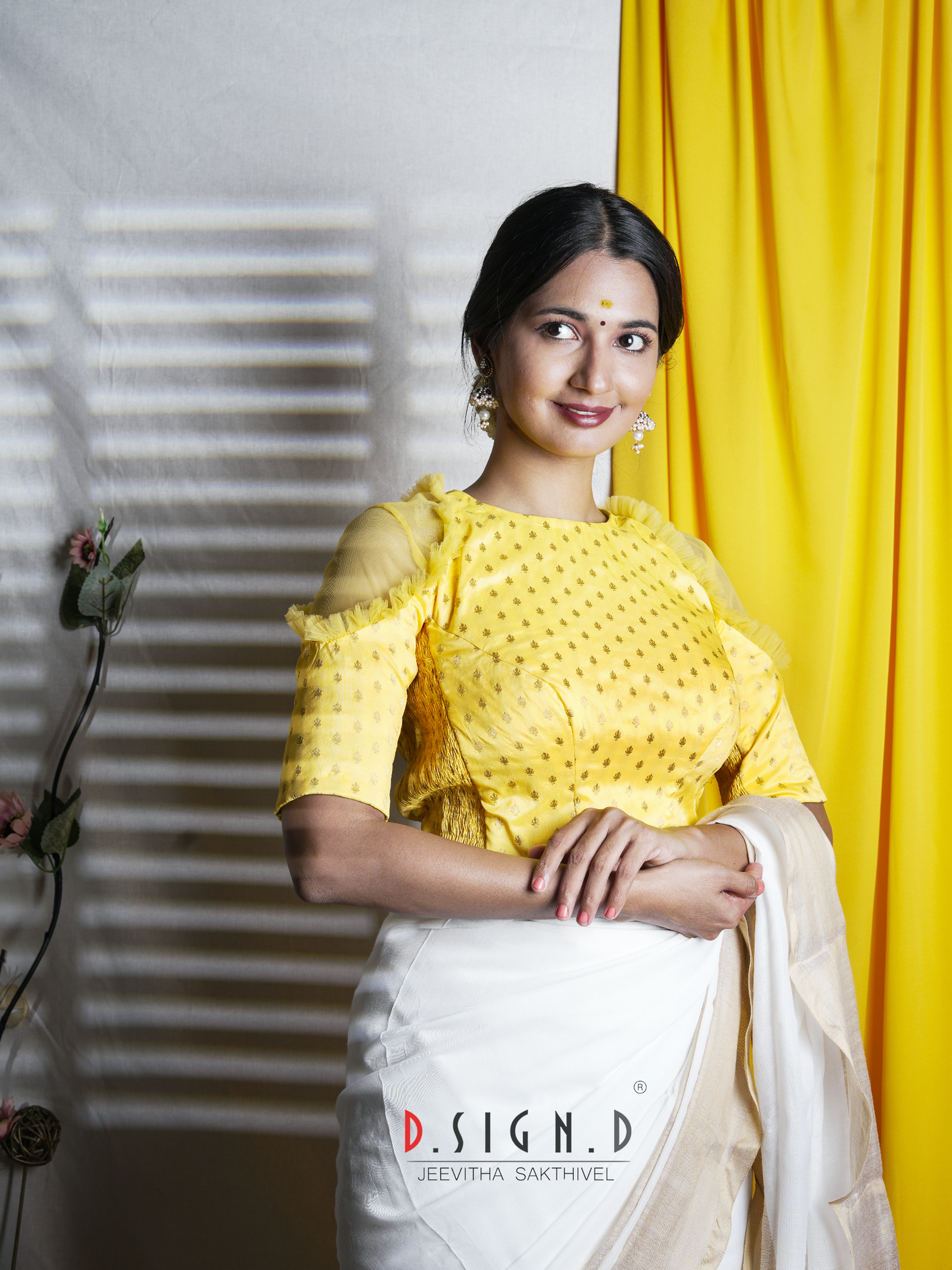 Akira Size flex Blouse - Yellow