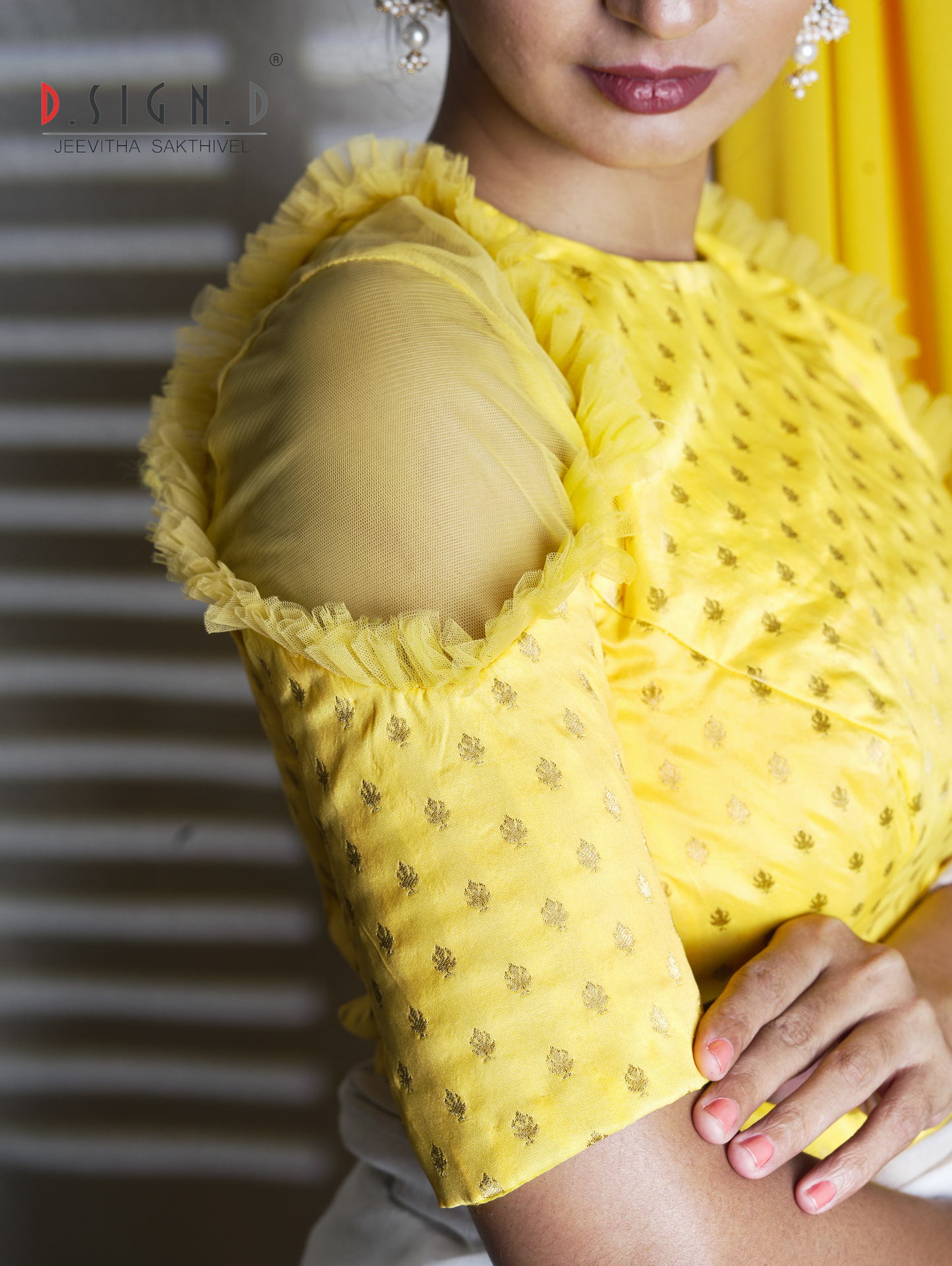 Akira Size flex Blouse - Yellow