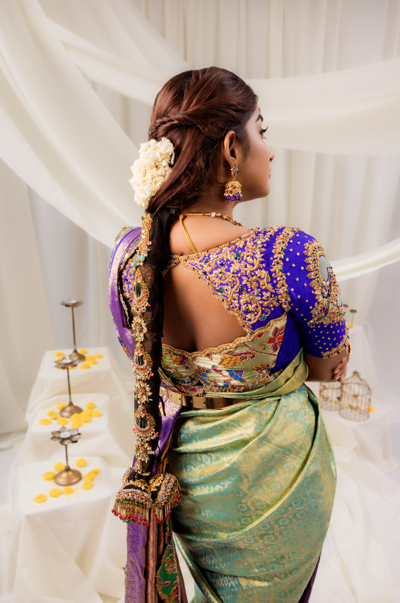 Paithani Size flex Blouse