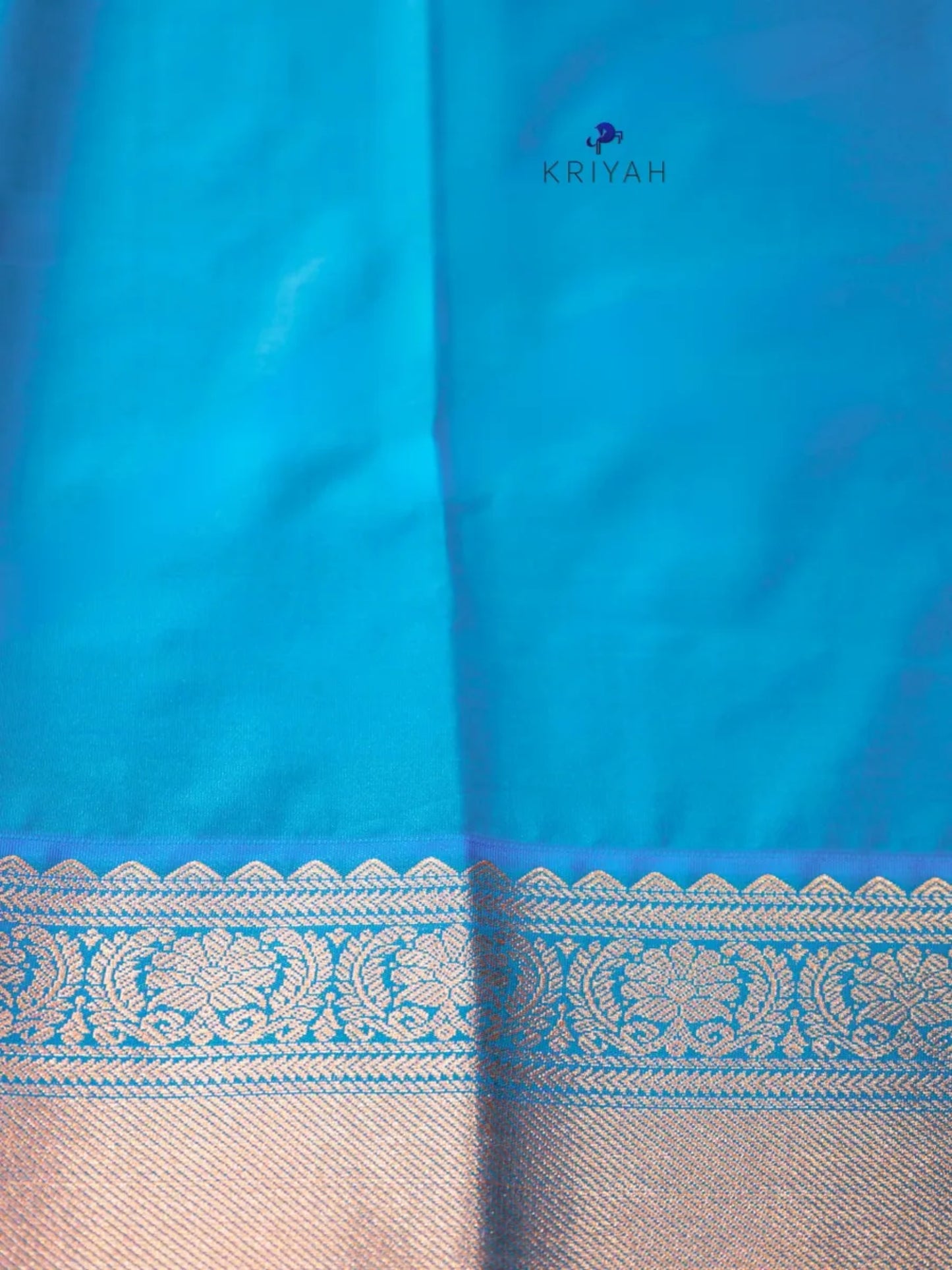 PEACH ORANGE ZARI KATTAM SAREE