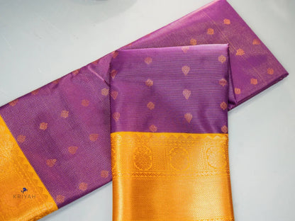 Plum vaira oosi saree
