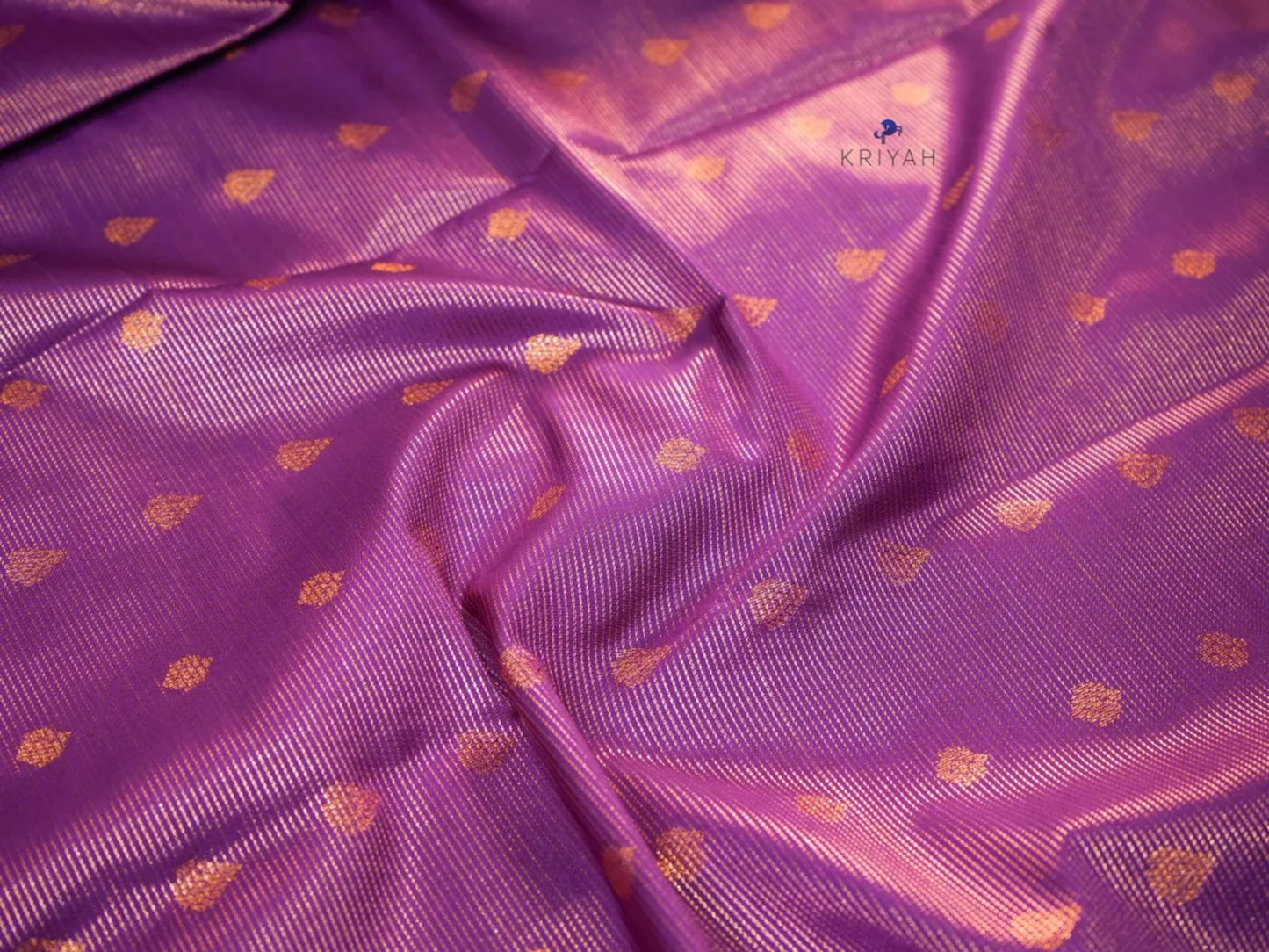 Plum vaira oosi saree