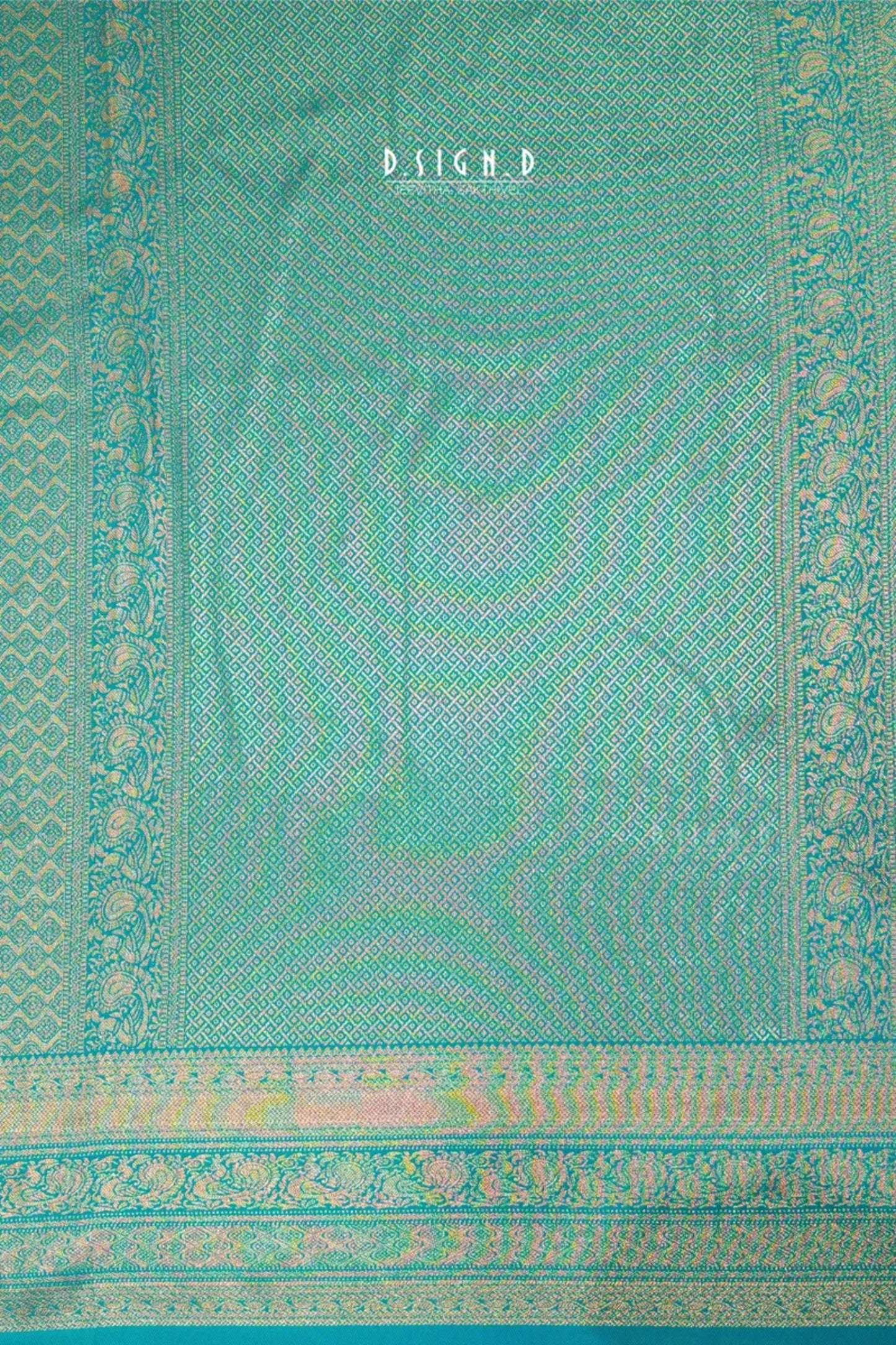 MAROON & RAMAR GREEN ANNAM SEMI SILK SAREE