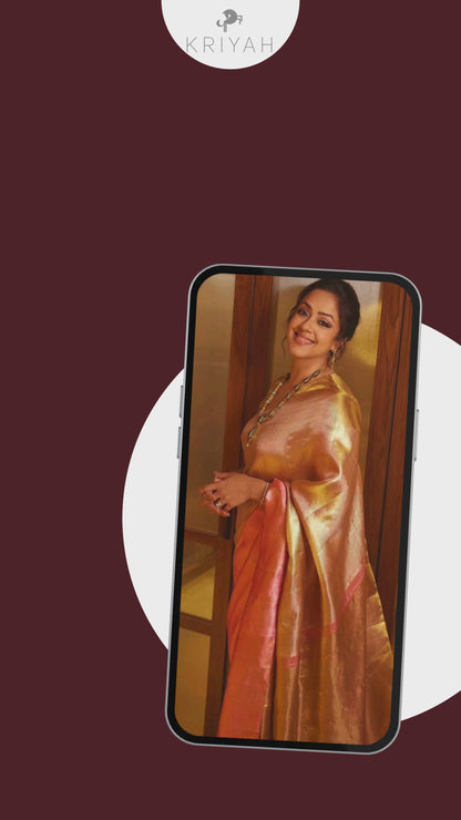 JYOTHIKA INSPIRED SEMI SILK SAREE