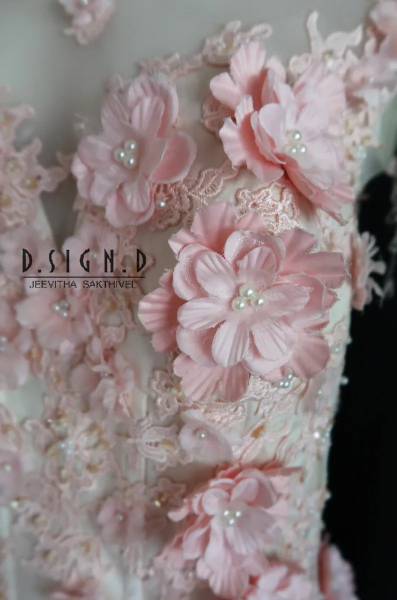 Peach Gown