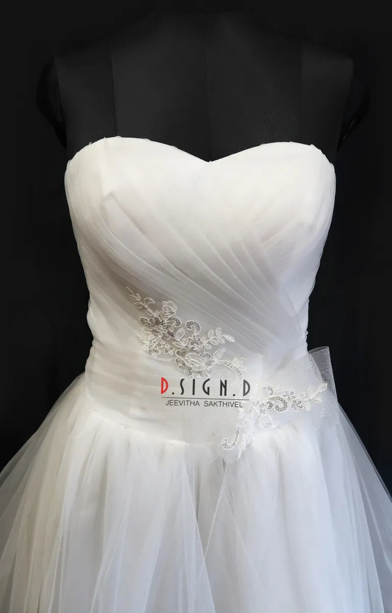 Off-shoulder Gown
