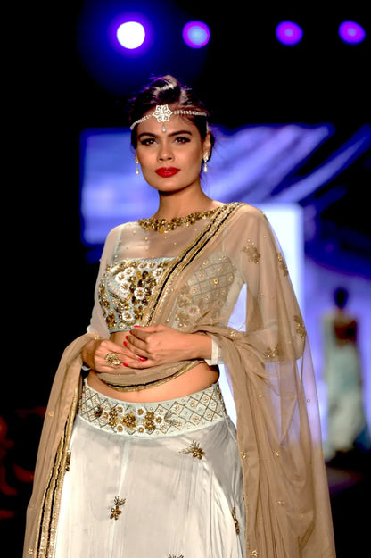 Powder Blue Lehenga