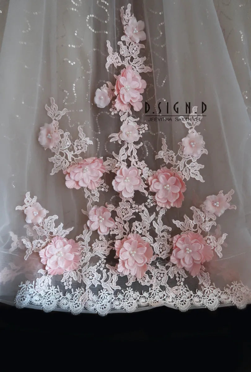 Peach Gown